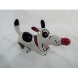 Lorna Bailey - a figurine depicting a dog entitled Dashy.