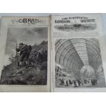 A lot to include The Illustrated London News Saturday August 23rd 1856,
