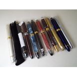 Jinhao - a collection of eleven unused fountain pens, predominantly Jinhao 450,