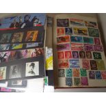 Philately - an album containing a good collection of early 20th C and later world postage stamps