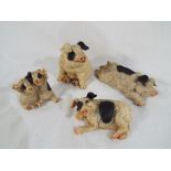 Shudehill - four good quality ceramic pigs by Shudehill,