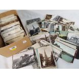 Deltiology - approximately 600 early to mid period UK topographical postcards to include