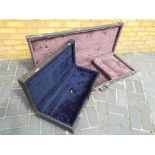 A good hard case for carrying/ storage of a bass guitar, soft lining,