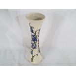 Moorcroft Pottery - a good quality ceramic vase decorated in the Bluebell Harmony pattern,