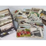 Deltiology - approximately 500 early to mid period UK and world topographical postcards and other