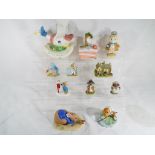 Border Fine Arts Beatrix Potter - a collection of ten figurines comprising Timmy Willie and