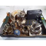 A good mixed lot of ceramics, glassware,