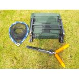 A good lot to include a badger fishing seat,