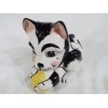 Lorna Bailey - a Lorna Bailey figurine entitled Fireside Cat