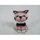 Lorna Bailey - a Lorna Bailey figurine depicting a cat,
