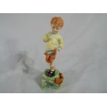 Royal Worcester - a Royal Worcester figurine entitled Thursday's Child