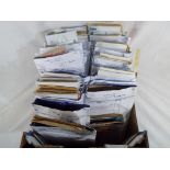 Philately - a large quantity of stamps and envelopes sorted into various collections to include