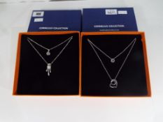 Two good quality necklace sets from the Cornelius Collection,
