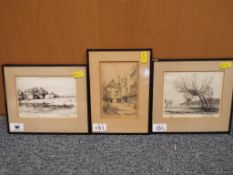 Jack Coburn Witherop - two engravings by Jack Coburn Witherop,