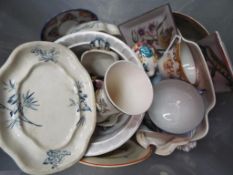 A good mixed lot of ceramics,