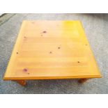 A good quality pine coffee table approxi