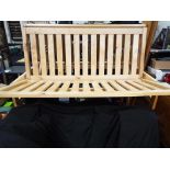 A good quality pine framed double futon