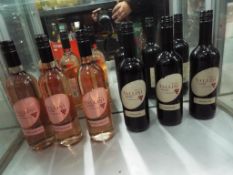 Six bottles of Italian Tallini wines to