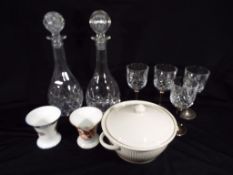 A good lot to include two Wedgwood ceram