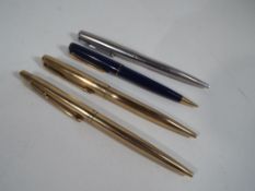 Three Parker ball-point pens to include