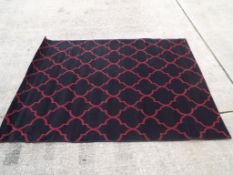 Unused retail stock - A modern floor rug