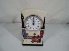 Moorcroft Pottery - a Moorcroft clock in