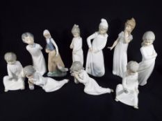 Nao - ten Nao by Lladro figurines.
