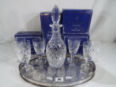 Royal Doulton - a collection of Royal Doulton crystal by Webb Corbett to include 6 drinking glasses