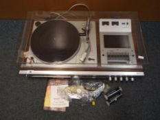 A Toshiba stereo music centre model SM-3100