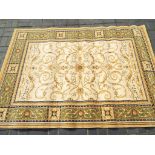 A good quality floor rug with floral dec