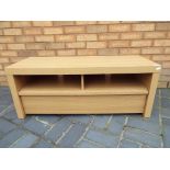 A good quality TV cabinet with drop down
