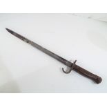 British Pattern 1907, 1909 Dated, Bayonet With Hooked Quillon by Sanderson.