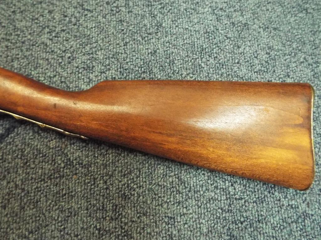 A replica French smoothbore flintlock rifle with bayonet. - Image 7 of 10