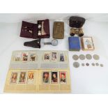 A good lot to include two vintage cigarette card albums,