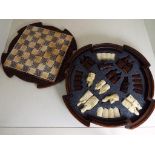 An unusual chess set,