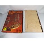 A Le Hussard 1846 1:50 scale galleon model by Artesania, boxed.