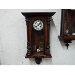 A Vienna-styled wall clock,