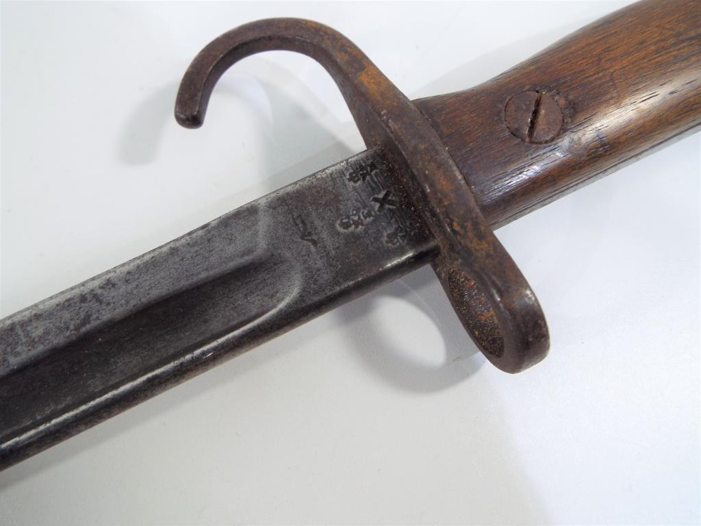 British Pattern 1907, 1909 Dated, Bayonet With Hooked Quillon by Sanderson. - Image 5 of 5