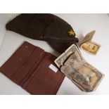 World War Two (WW2) - a Japanese Imperial Army enlisted man cap with applied yellow star patch and