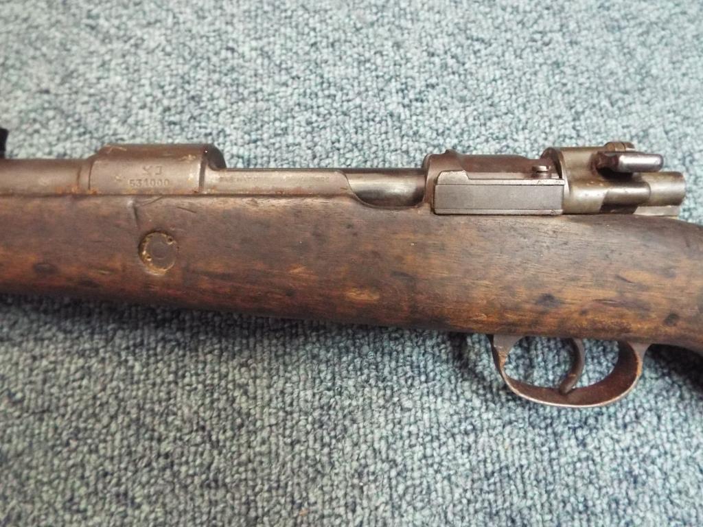 A deactivated (with certificate) WW2 Belgian manufactured FN (K98) rifle originally chambered in 7. - Image 4 of 11