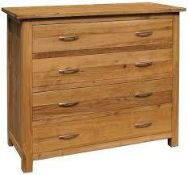 Brooklyn Oak - A good quality four drawer chest, sealed in original box,
