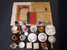 A good lot comprising a quantity of ceramics to include Shelley, Poole Pottery,