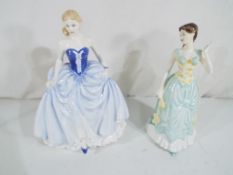 Royal Doulton - two Royal Doulton lady's figurines from the Royal Doulton Classics range entitled