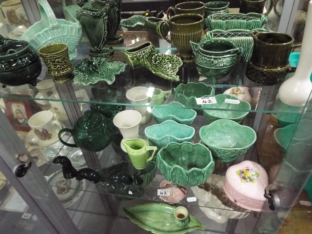 Three shelves of ceramics to include Sylvac and Carltonware (qty) - Image 2 of 2