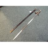 World War Two (WW2) - a Third Reich era German Police officer's sword by Siegfried Ernst pack