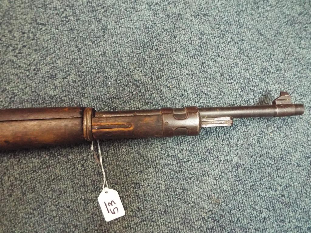 A deactivated (with certificate) WW2 Belgian manufactured FN (K98) rifle originally chambered in 7. - Image 9 of 11