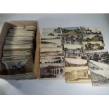 In excess of 500 postcards predominantly early-mid period UK and foreign topographical and some