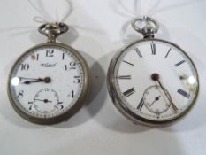 Two gentleman's pocket watches,