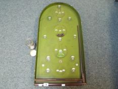 A good quality vintage bagatelle board Corinthian model by Abbey Est £20 - £40