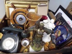 A good mixed lot to include a Coalport figurine entitled Moonlit Serenade issued in a limited